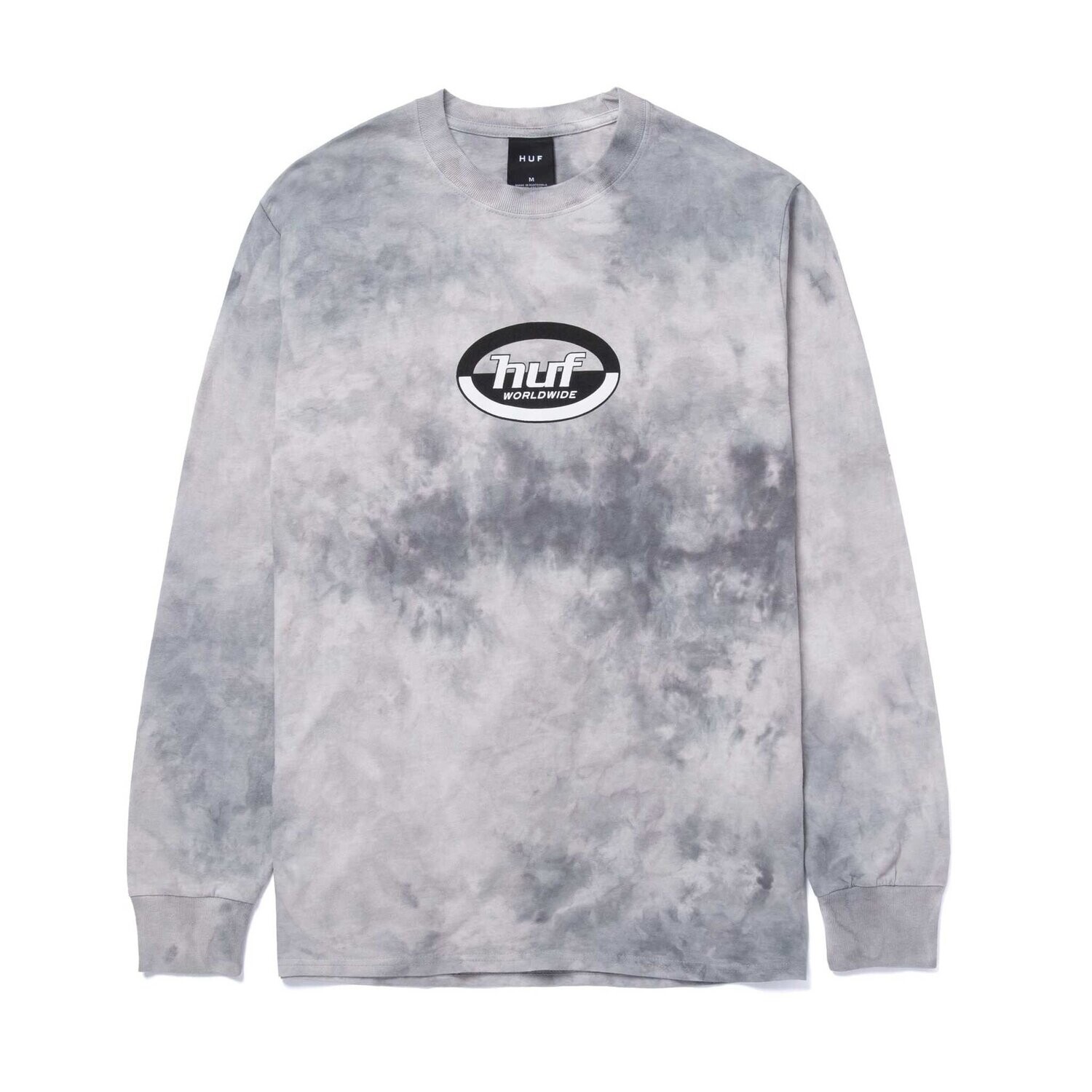 Huf Ellipse Logo Long Sleeve Frost Grey
