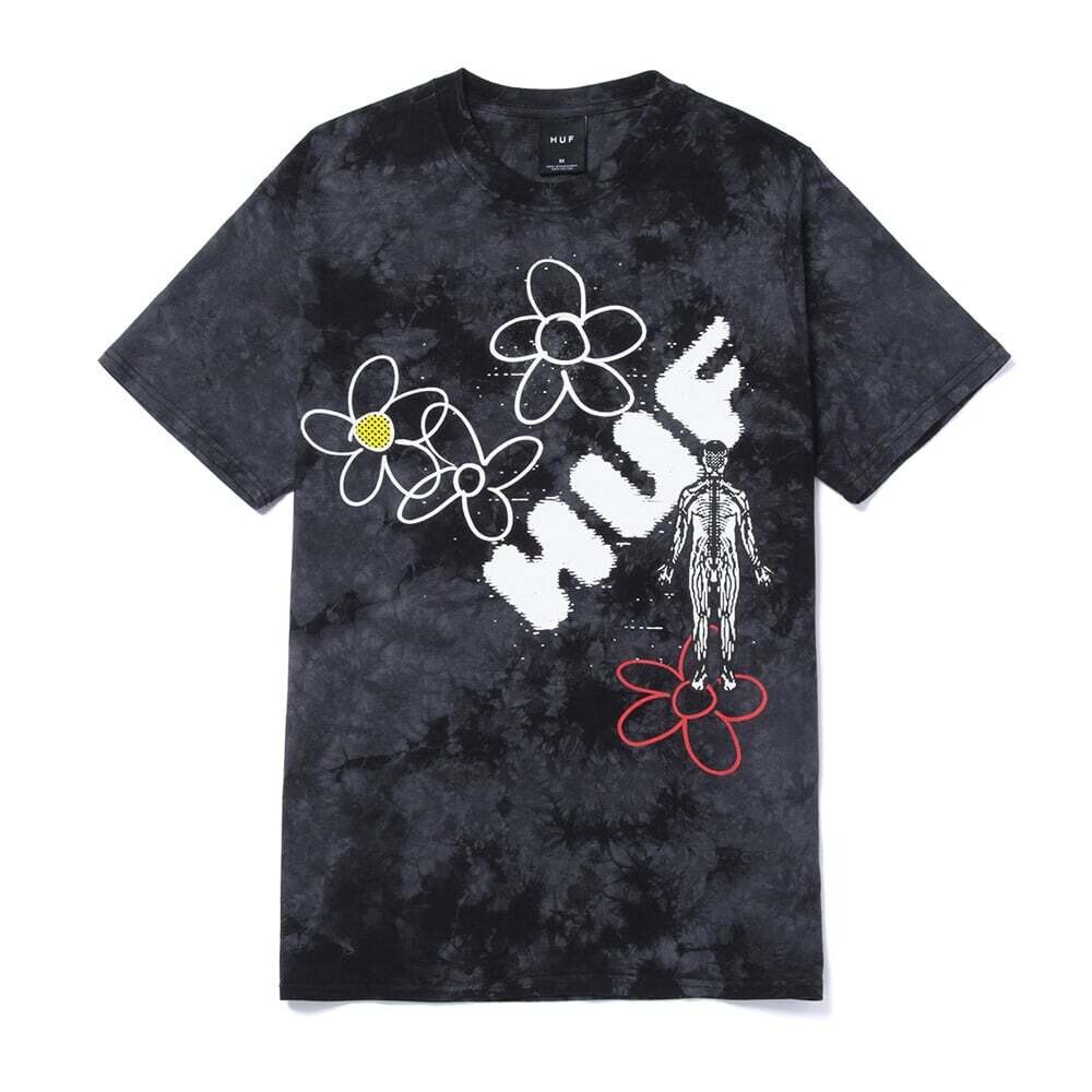 Huf Outerbody Tee Black