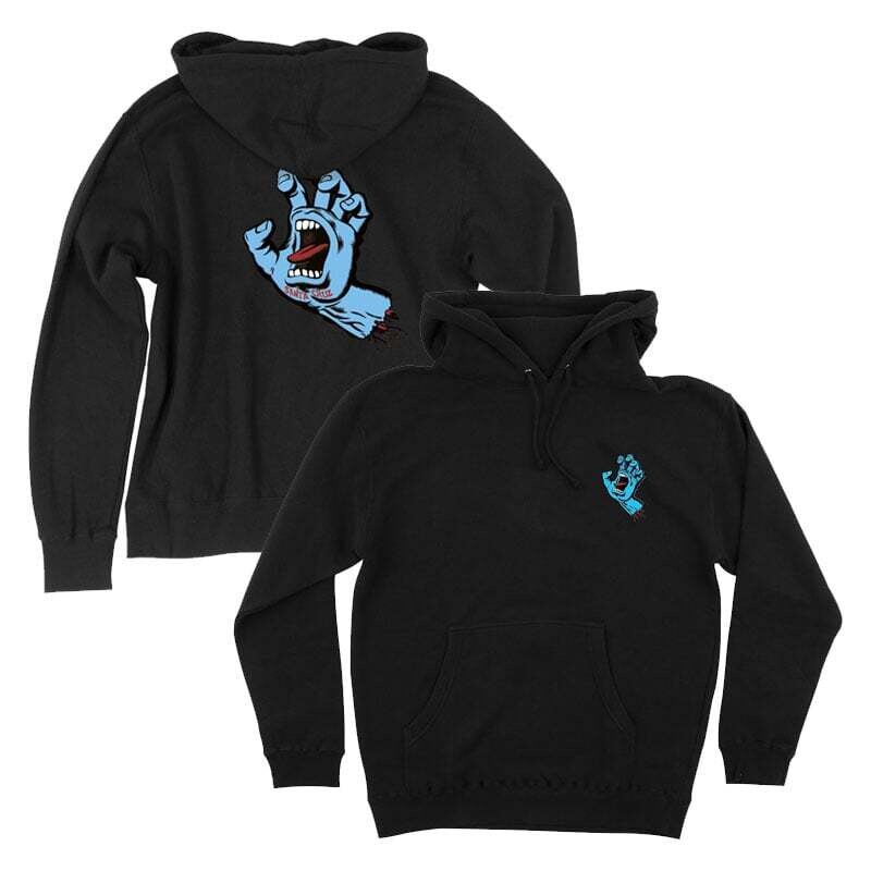 Santa Cruz Screaming Hand Hood Black