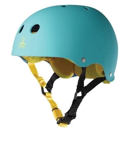 T8 Sweatsaver Helmet Teal Rubber