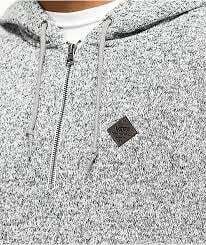 Vans Flurry Half Zip Lunar rock heat