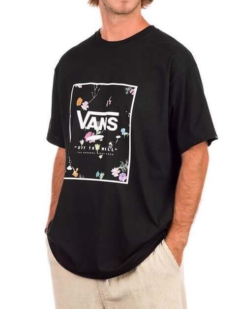 Vans CLASSIC PRINT BOX Black Pressed Floral 