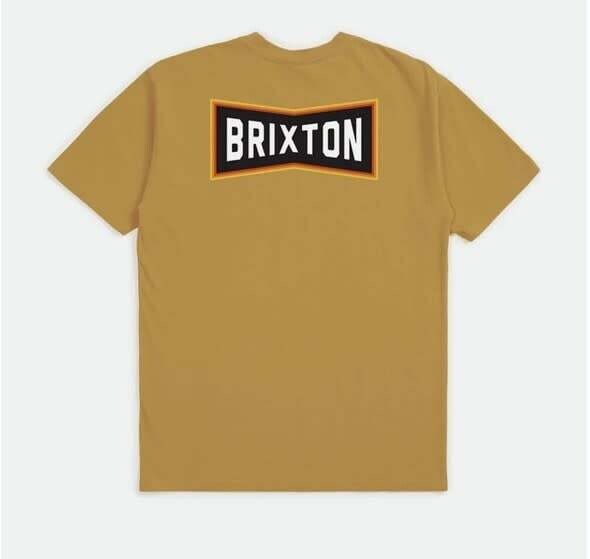 Brixton Truss Tee Antique Gold