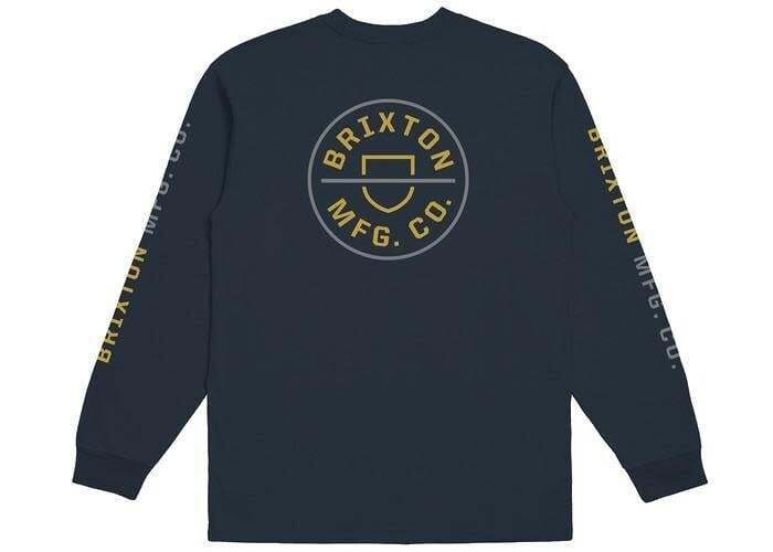 Brixton CREST L/S STT - JOE BLUE