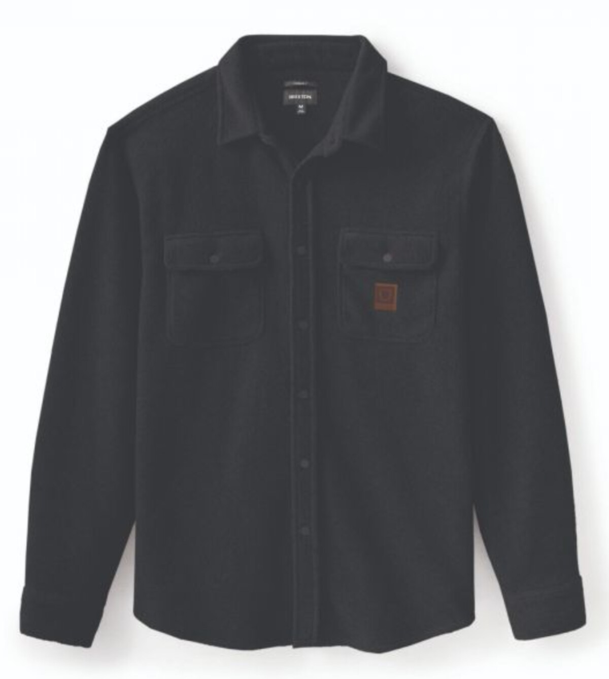 Brixton BOWERY L/S ARCTIC STRETCH FLEECE - BLACK
