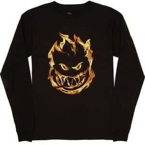 Spitfire 451 Premium L/S Tee Black Multi
