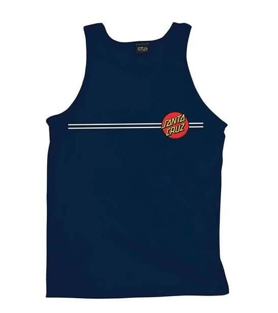 Santa Cruz Classic Dot Tank Navy