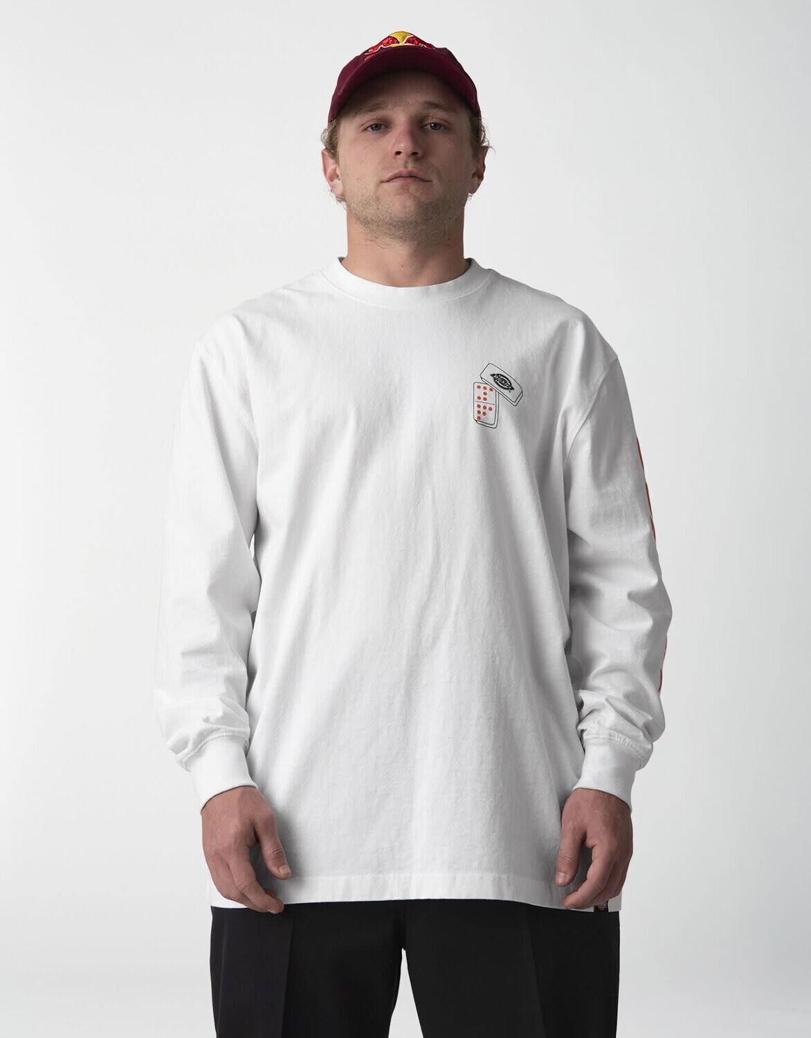 Dickies Jamie Foy LS Shirt White