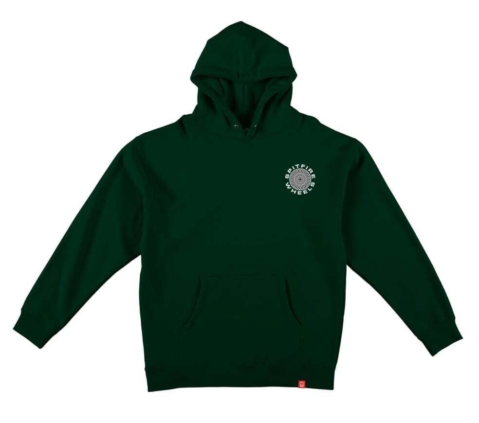 Spitfire Classic 87 Swirl Hood Green White Black