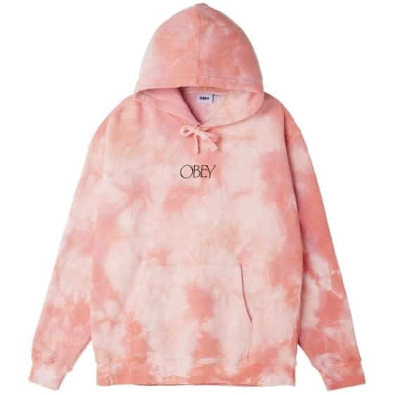Obey Unlimited Tie Dye Hood Copper Coin