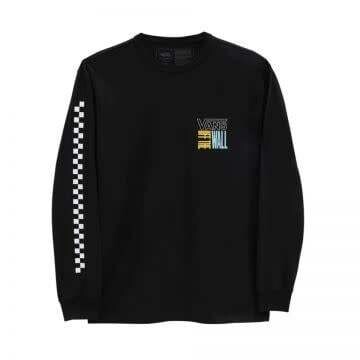 Vans Off The Wall Stacked Up LS Black