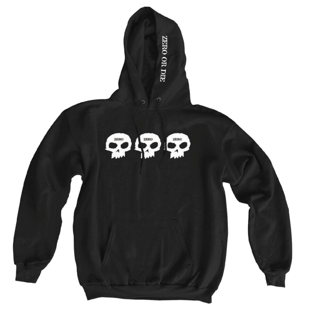 Zero 3  Skull Hood Black