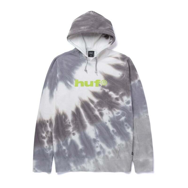 Huf LO-FI TIEDYE P/O HOODIE Black