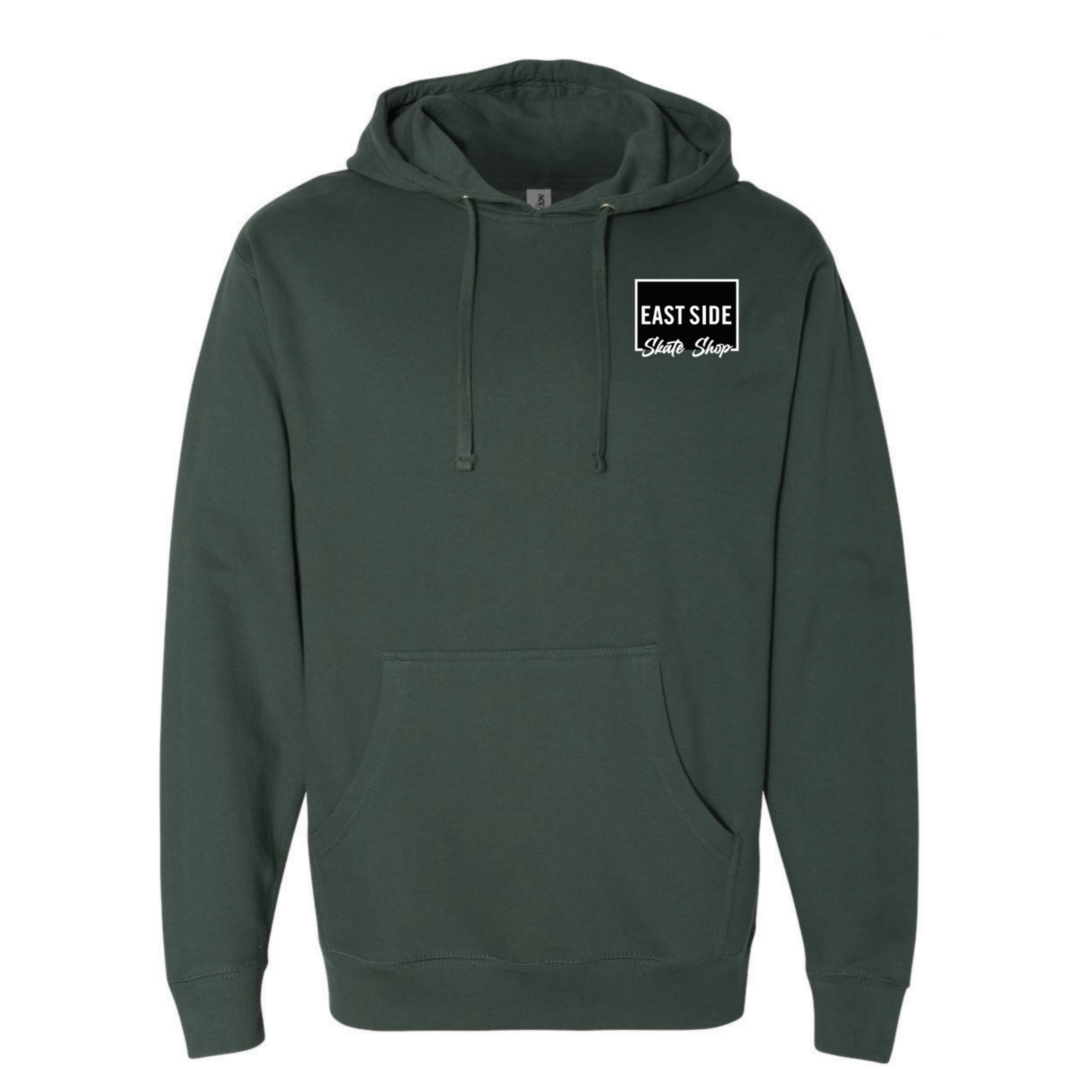 East Side Skate Shop Box Hoody Alpine Green