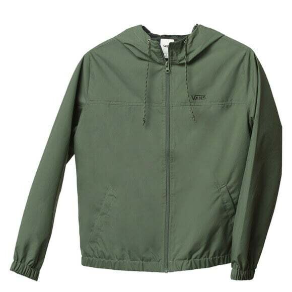 Vans Womens Kastle Check Me Windbreaker Thyme