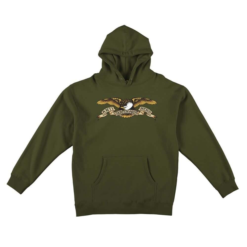 Anti Hero Eagle Hood Dk Green