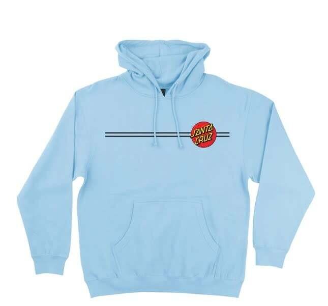 Santa Cruz Hood Classic Dot Blue Aqua