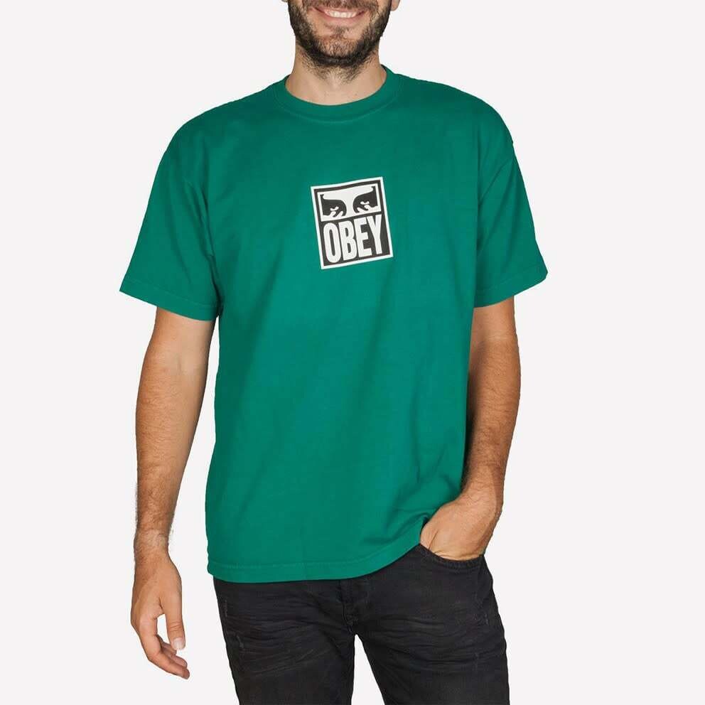 Obey Eyes Icon 3 Tee Teal