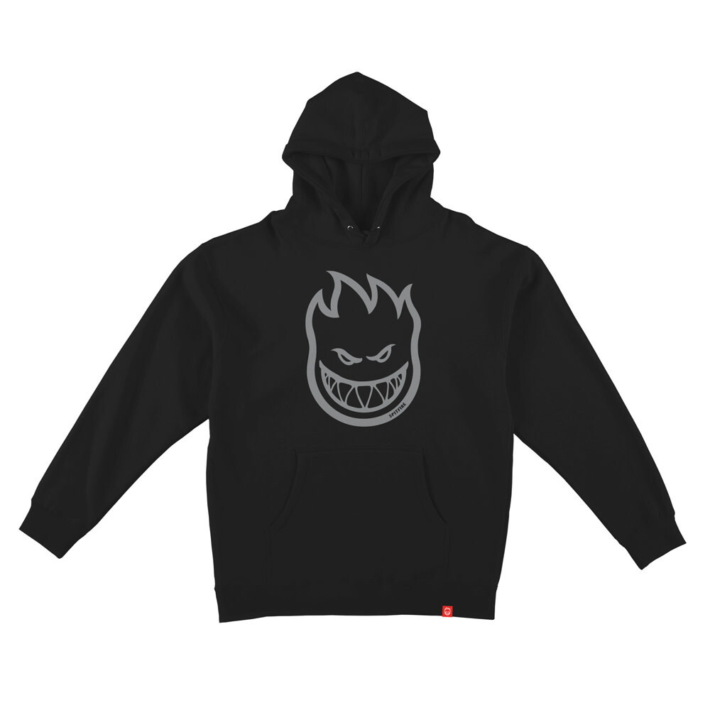 Spitfire BIGHEAD PULLOVER HOOD Black Silver