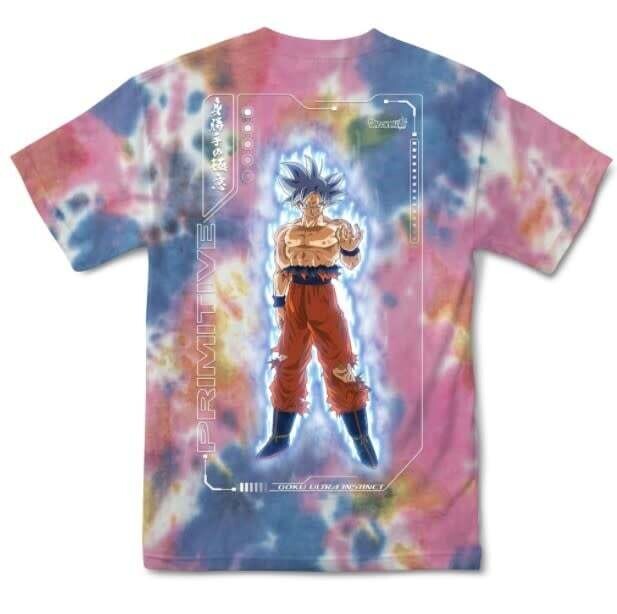 Primitive Goku Ultra Instinct Washed Tee/Slate