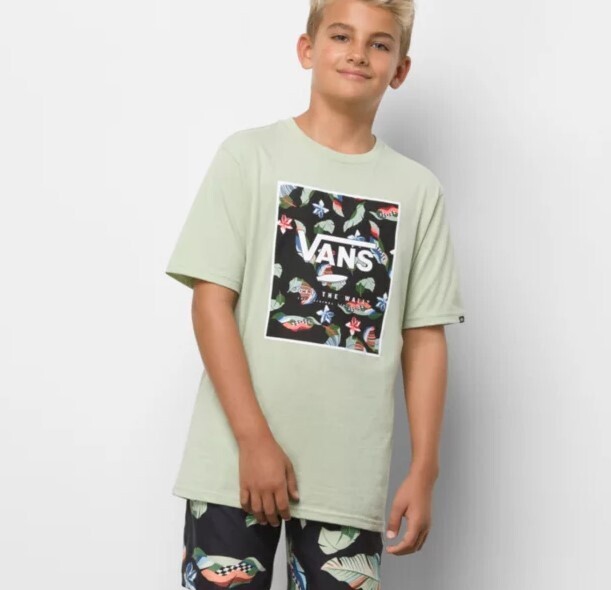 Vans Youth T-shirt BY PRINT BOX BOYS CELADON 