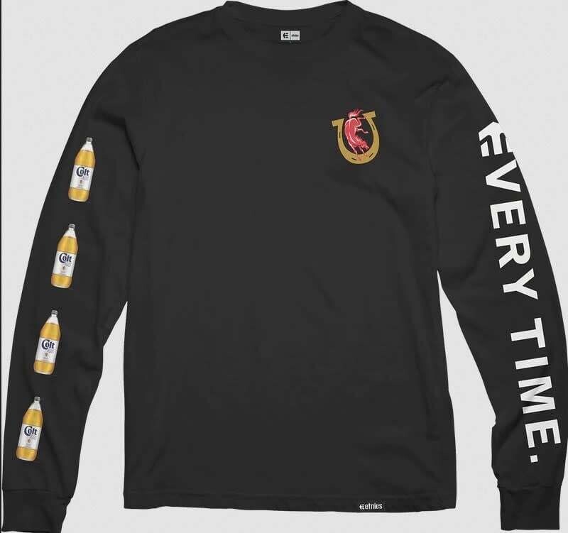 Etnies X Colt 45 LS Tee Black