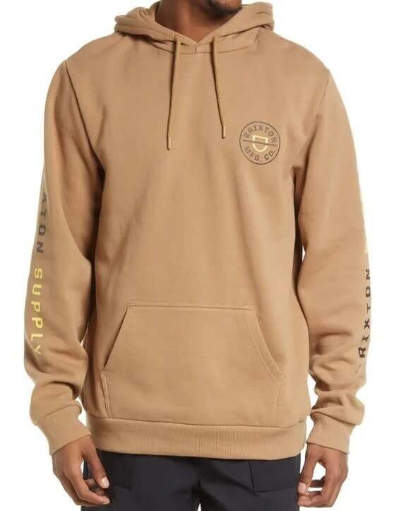 Brixton Crest Hood Mojave Lime