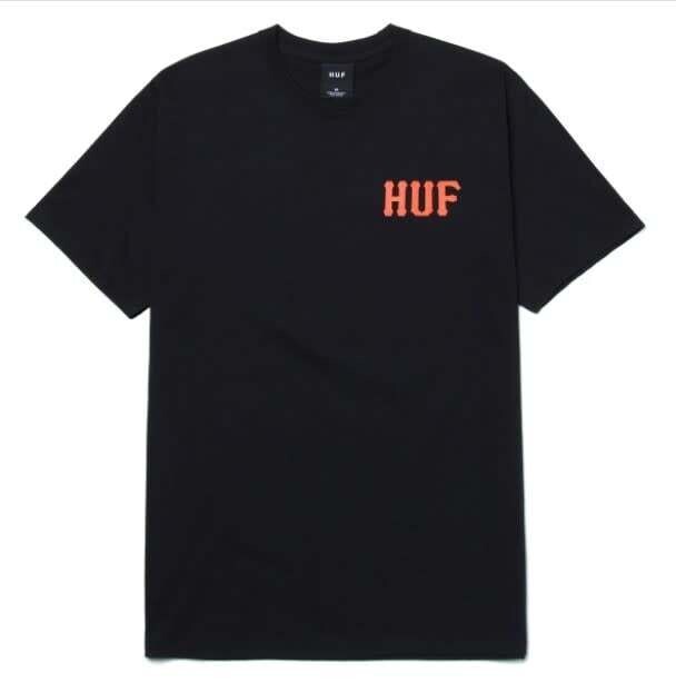 Huf Golden Gate H Tee Black