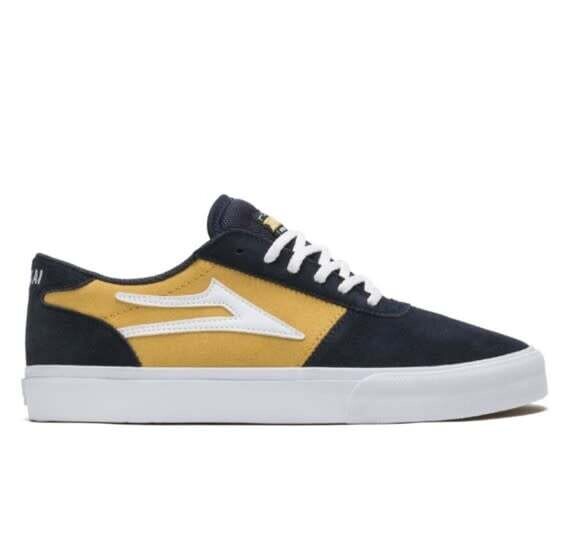 Lakai Manchester Navy White Suede