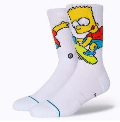 BART SIMPSON WHITE