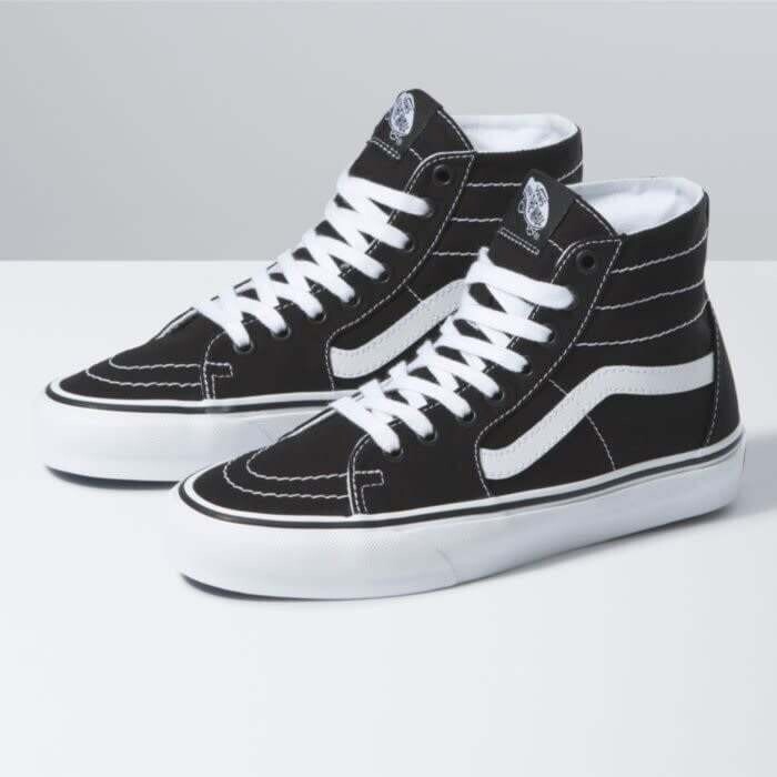Vans Skate Hi Tapered Black White canvas