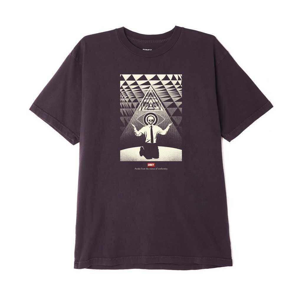 Obey Conformity Trance Tee Black
