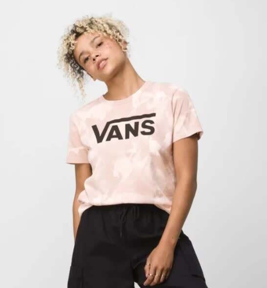 Vans LOGO WASH CREW PEACH WHIP WASH