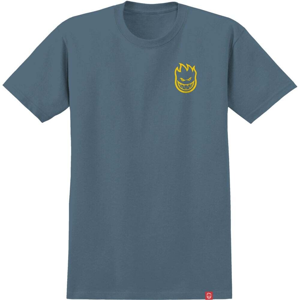 Spitfire Tee Lil Bighead Indigo Blue Yellow