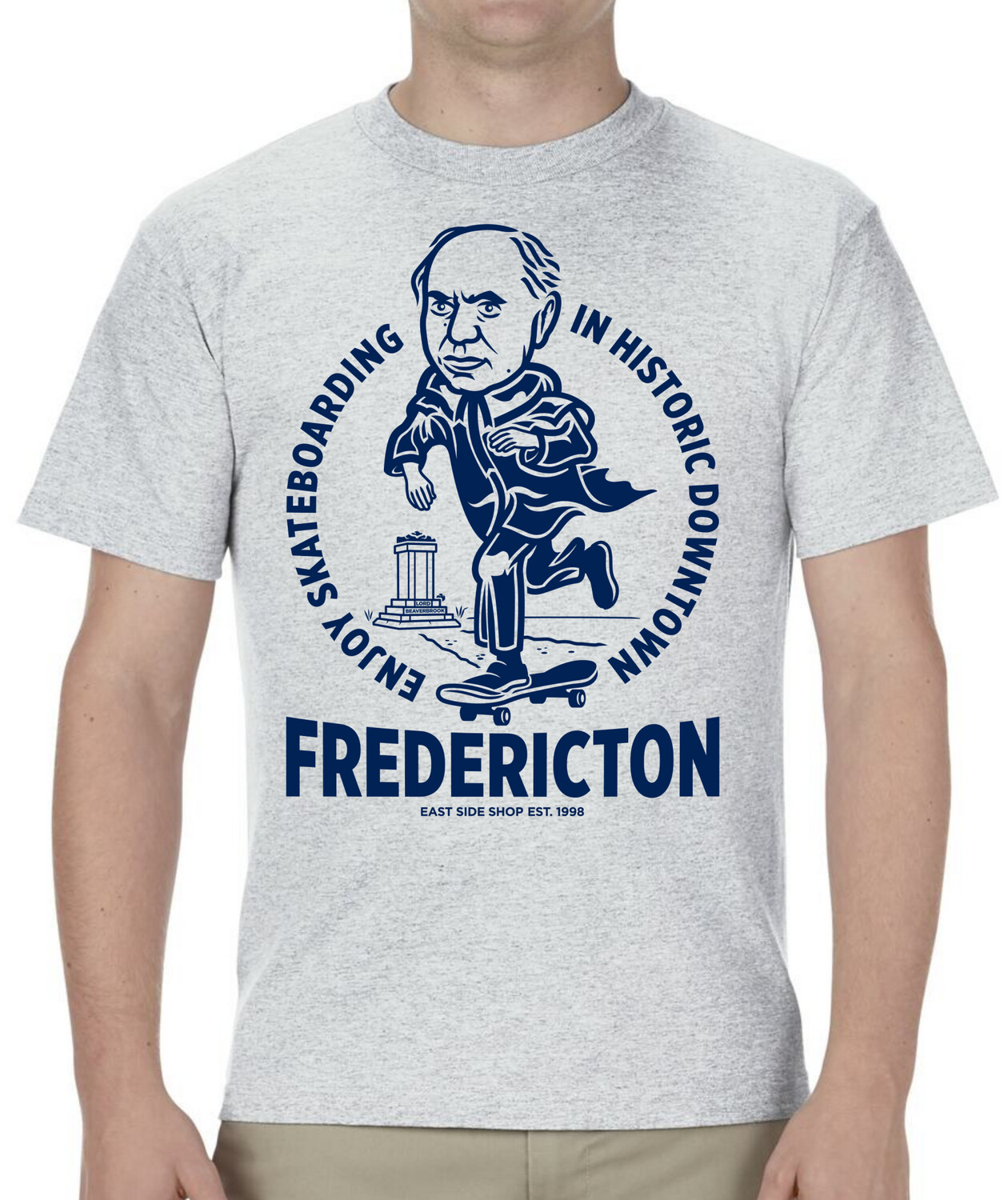 East Side Beaverbrook Tee  Ath Heather