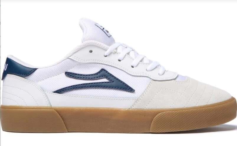 Lakai Cambrige White Navy Suede