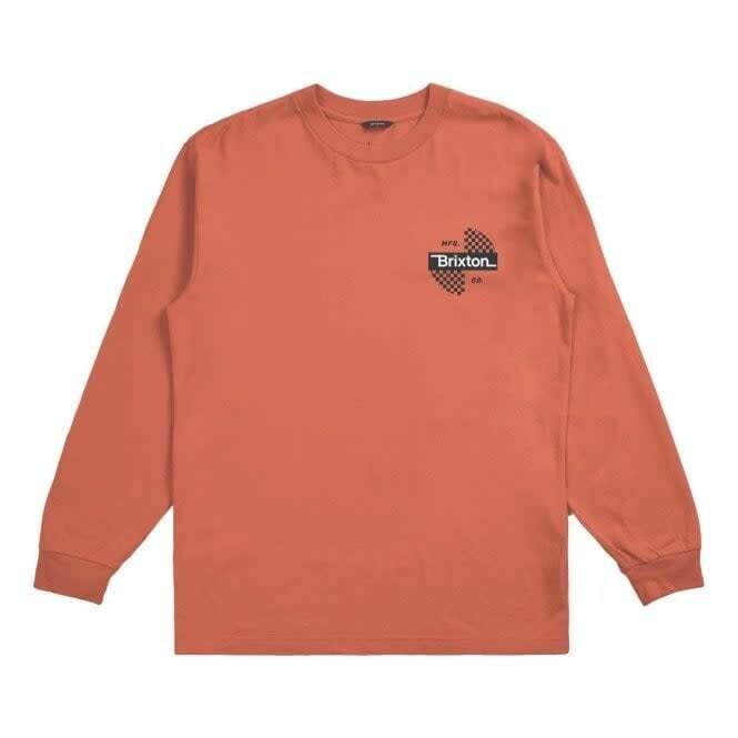 Brixton PANIC L/S STT - APRICOT JAM