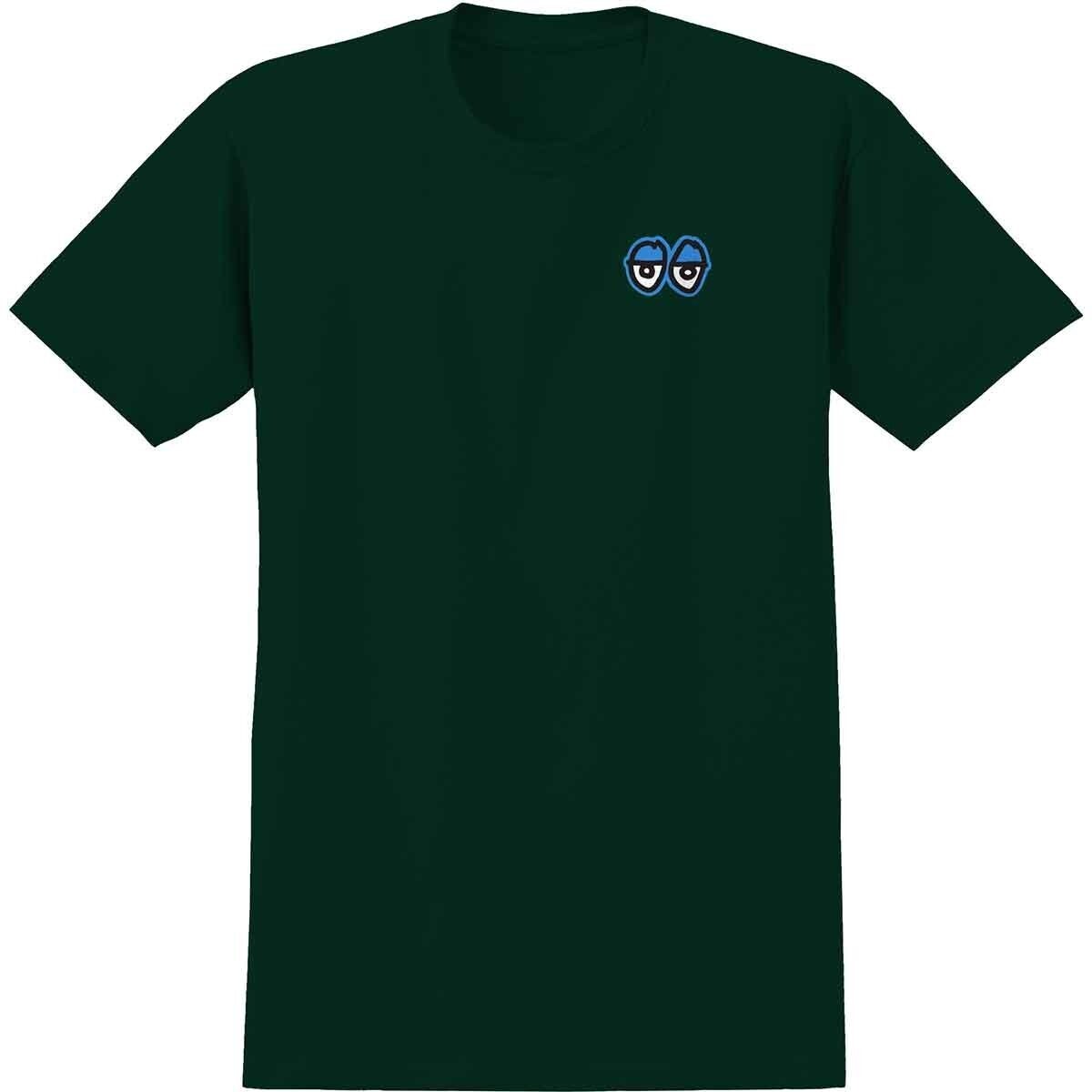 Krooked Strait Eyes Tee Forest green  Blue
