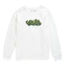 Vans Off The Wall Graphic Loose LS White