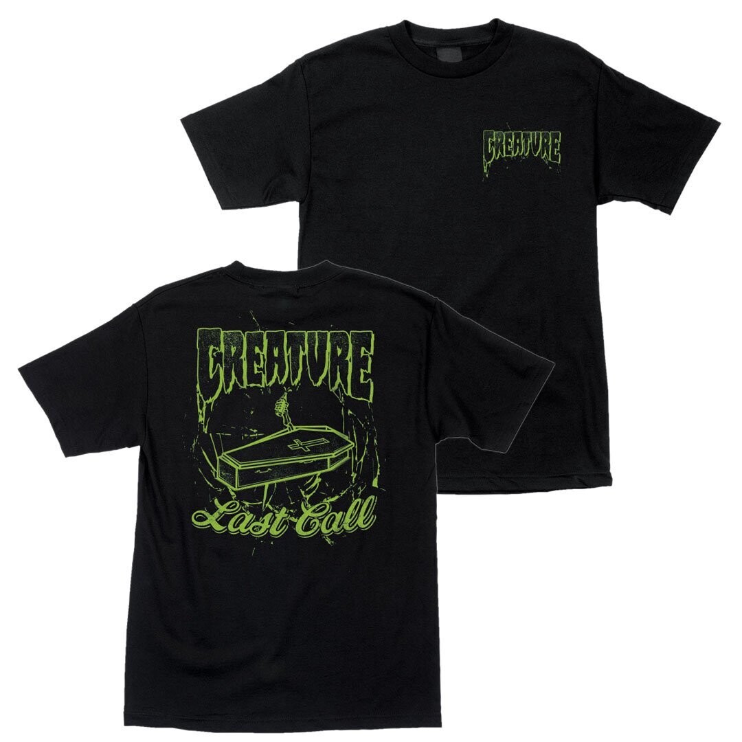 CREATURE T-SHIRT Last Call Black