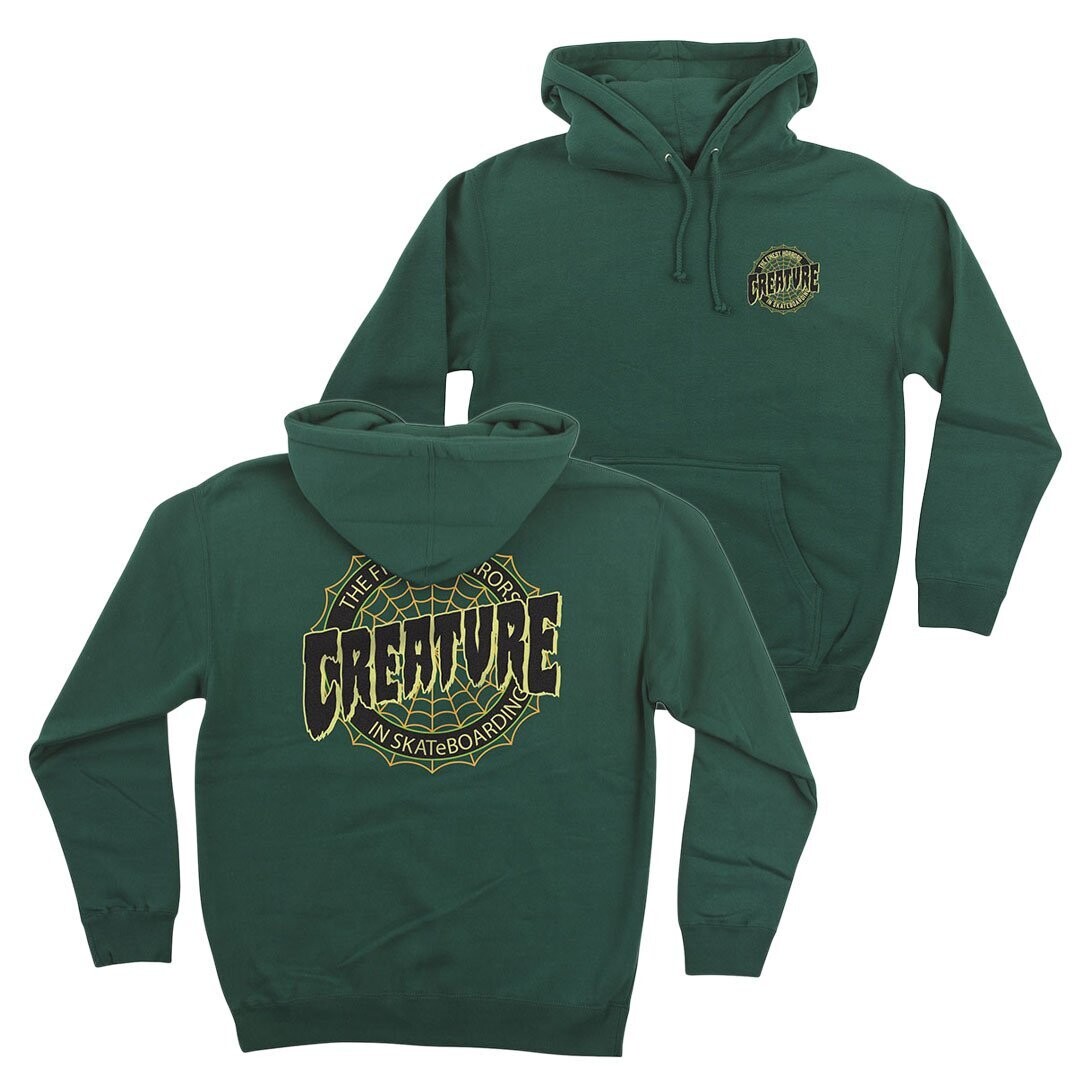 CREATURE HOOD FINEST WEB ALPINE GREEN