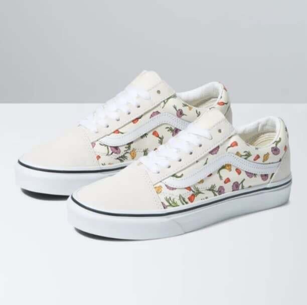 Vans Old Skool POPPY FLORAL CREAM
