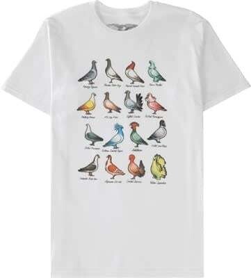 Anti Hero Show Pigeons Tee White