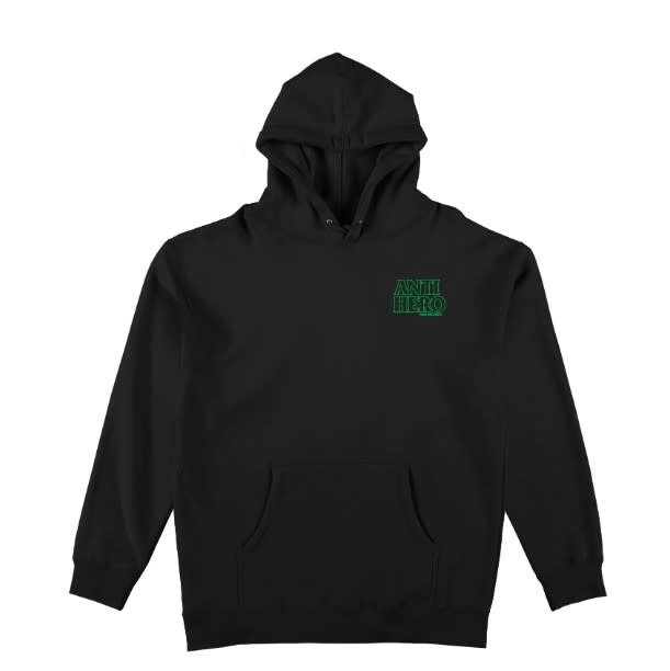 LIL BLACK HERO Hood Black Green