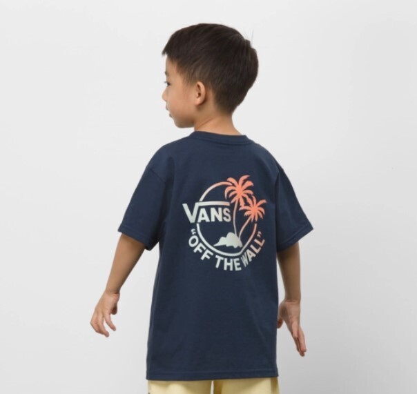 Vans Dual Palm III Youth Tee Dress Blues Melon