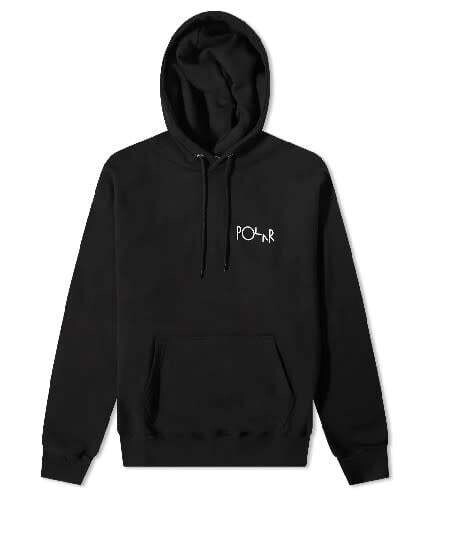 Polar Stroke Logo Hood Black