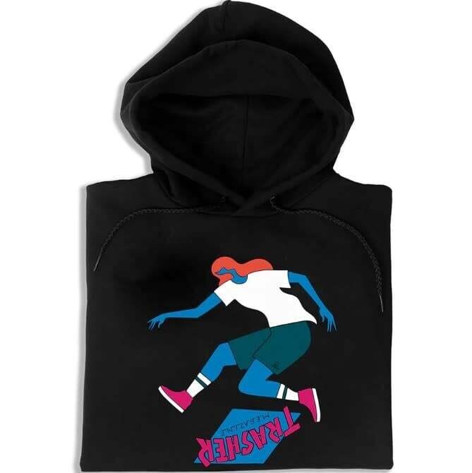 Thrasher Tre Hood Black