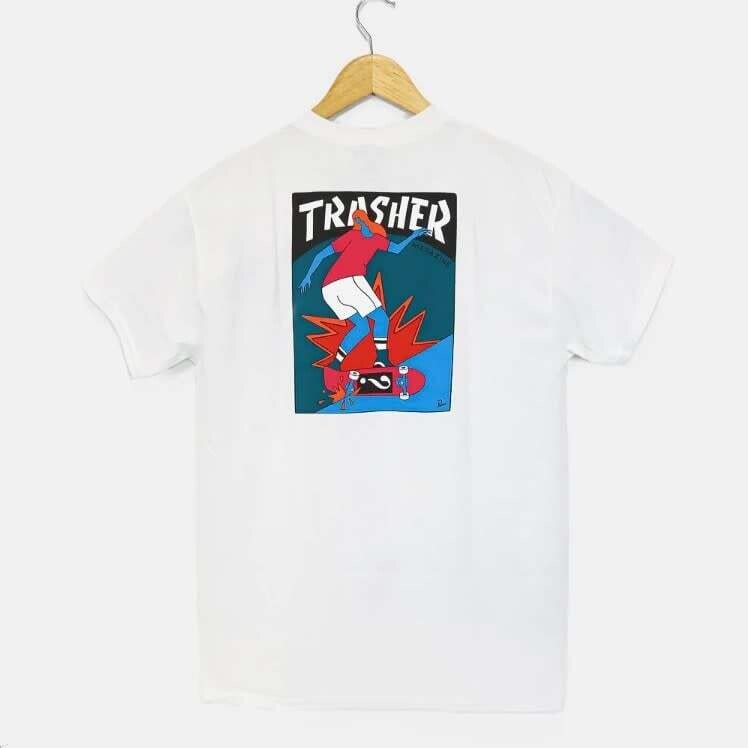 Thrasher Hurricane Tee White