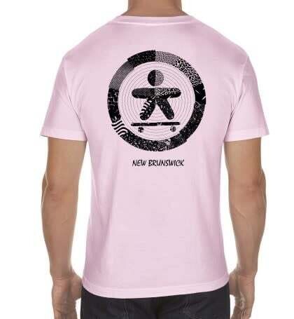East Side Textures Tee Pink