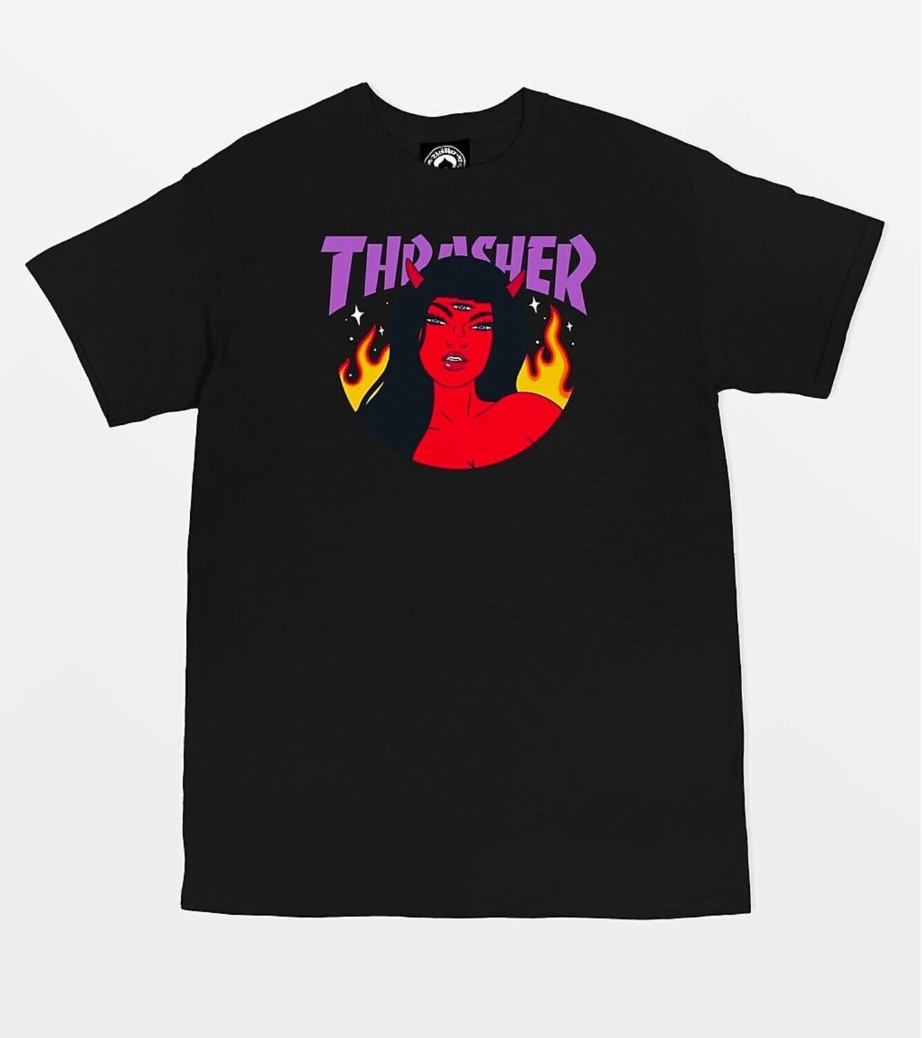 Thrasher Roja Tee Black